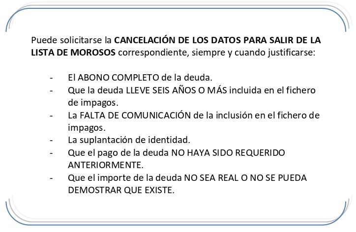 Cancelación