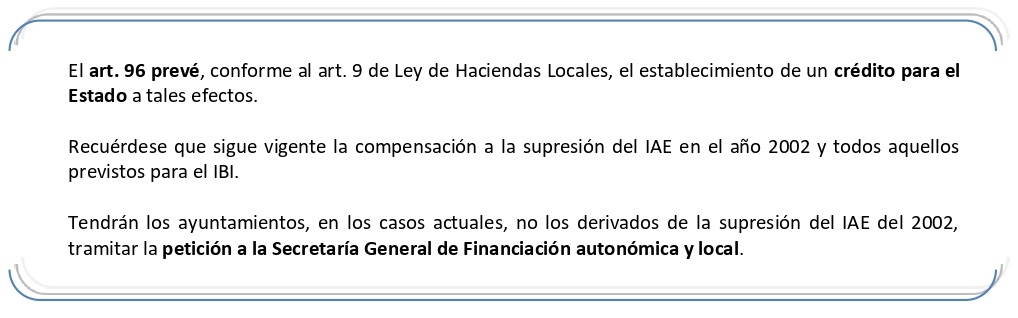 Compensación beneficios fiscales