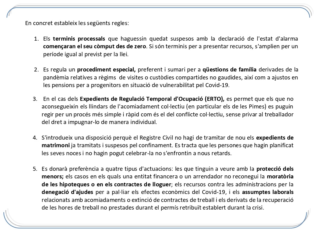 Jutjats i tribunals.