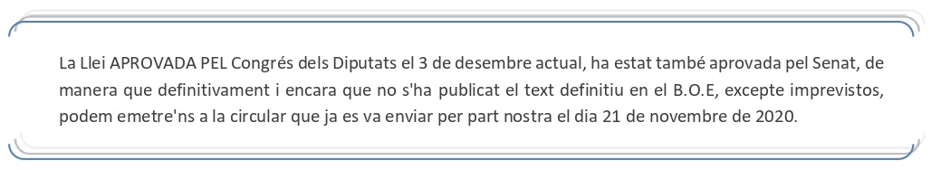 La llei de pressupostos de l'estat