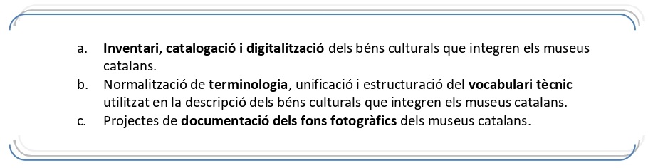 Projectes subvencionables 2