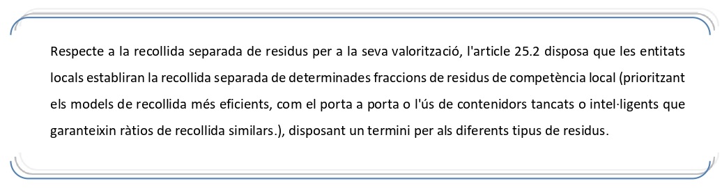 Recollida separada de residus