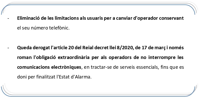 Telecomunicacions.