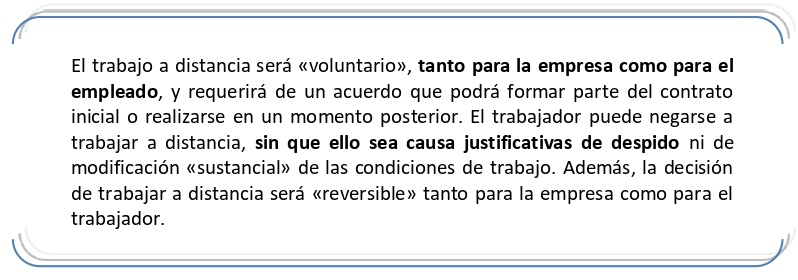 Voluntariedad.